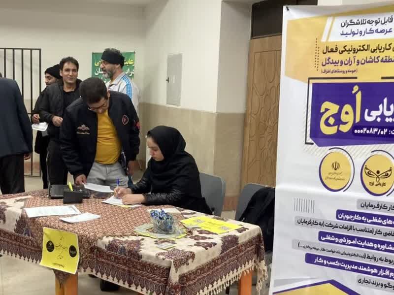 نخستین رویداد مردمی اشتغال شهرستان آران و بیدگل برگزار شد