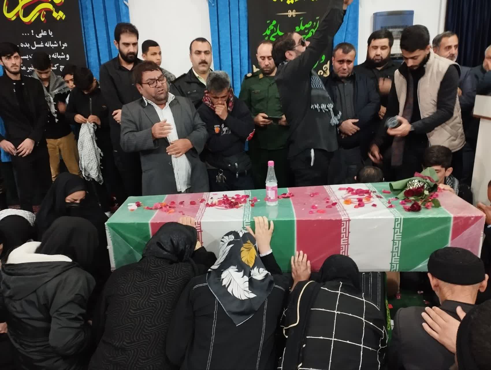 آستارا معطر به عطر خوش شهید خوشنام شد