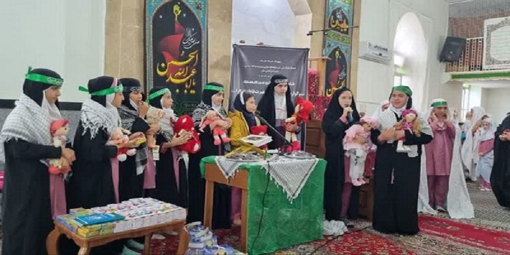 برگزاری مسابقه نقاشی با موضوع حضرت زهرا(س) /حضور ۱۰۰ دانش آموز در سوگ ریحانه