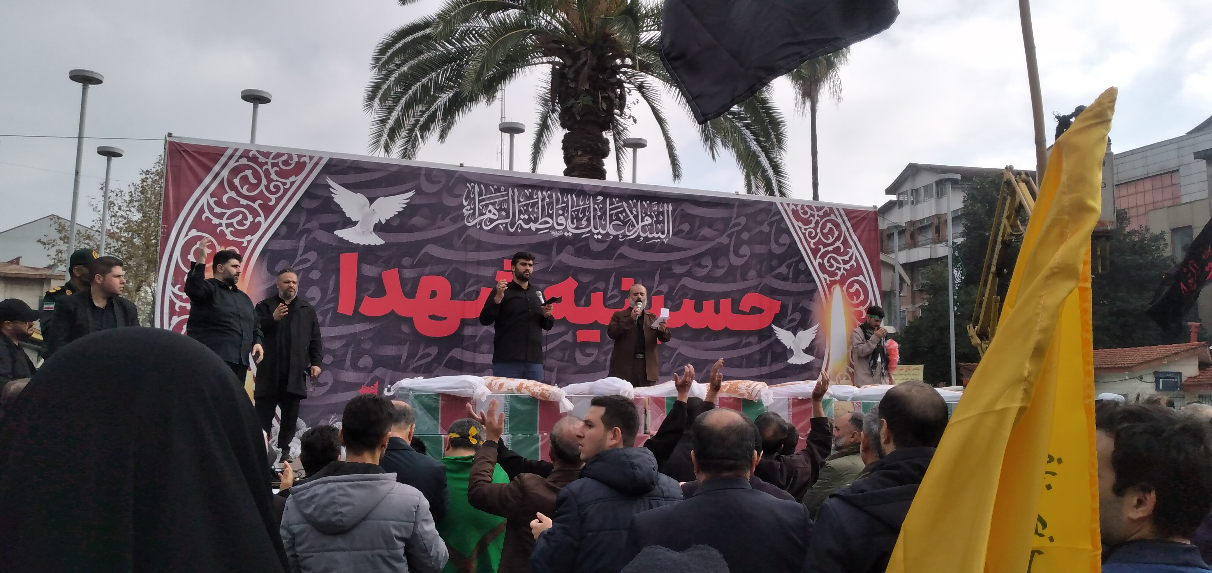 عطر شهدا در گیلان پیچید