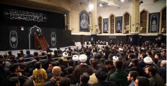 برگزاری مراسم عزاداری شام شهادت حضرت فاطمهزهرا (س)