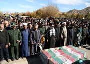 پیکر ۵ شهید گمنام در استان دارالعباده یزد تشییع شد