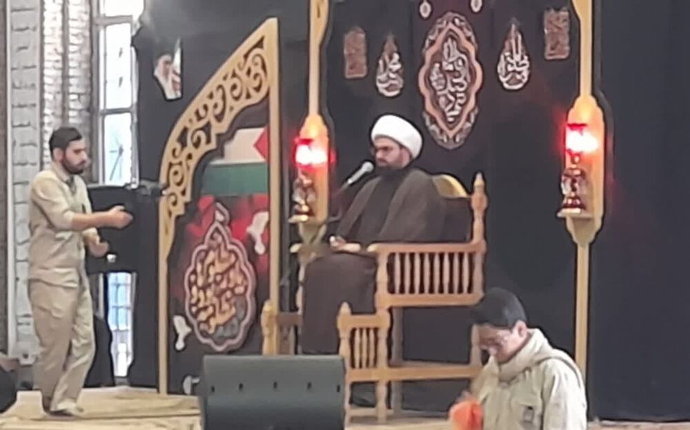 اقامه عزای فاطمی در مصلی بهشهر