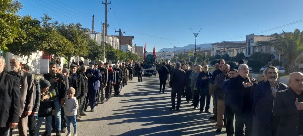 دسته روی هیات مذهبی در سالروز شهادت حضرت زهرای مرضیه(س)