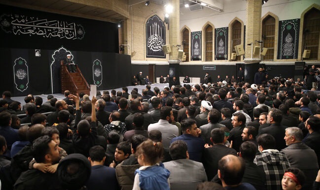 آخرین شب مراسم عزاداری حضرت فاطمهزهرا (س)