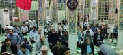 مراسم سوگواری فاطمیه در کانون سلمان فارسی کرمانشاه برگزار شد