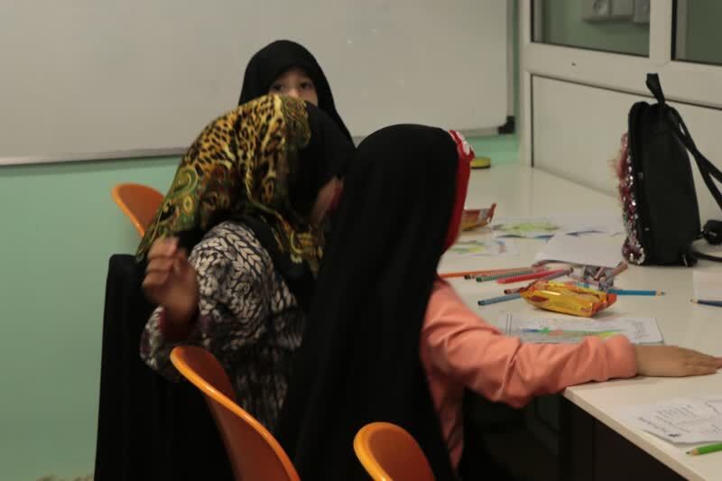 عزاداری متفاوت بچههای مسجد برای مادر سادات(س)