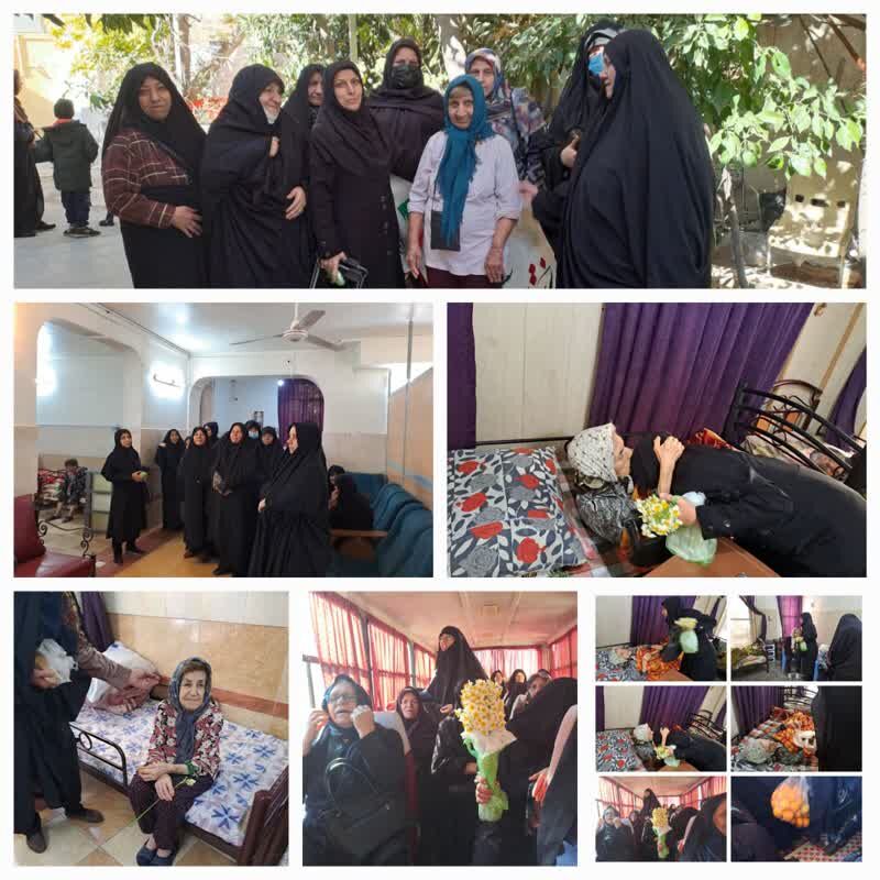 عزاداری متفاوت بچههای مسجد برای مادر سادات(س)