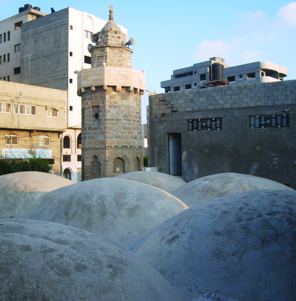 مسجد تاریخی «ابن مروان» غزه قربانی گستاخی اشغالگران صهیونیست