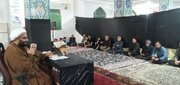 اقامه عزای فاطمی به همت بچه مسجدی های کانون صدیقه اطهر جیرفت