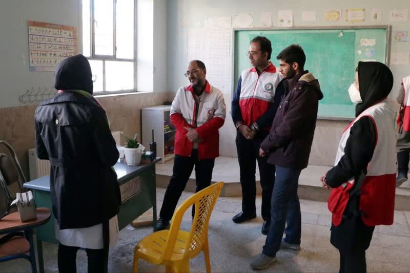 بهره مندی بیش از ۱۵۰۰ نفر از خدمات نذر خدمت هلال احمر