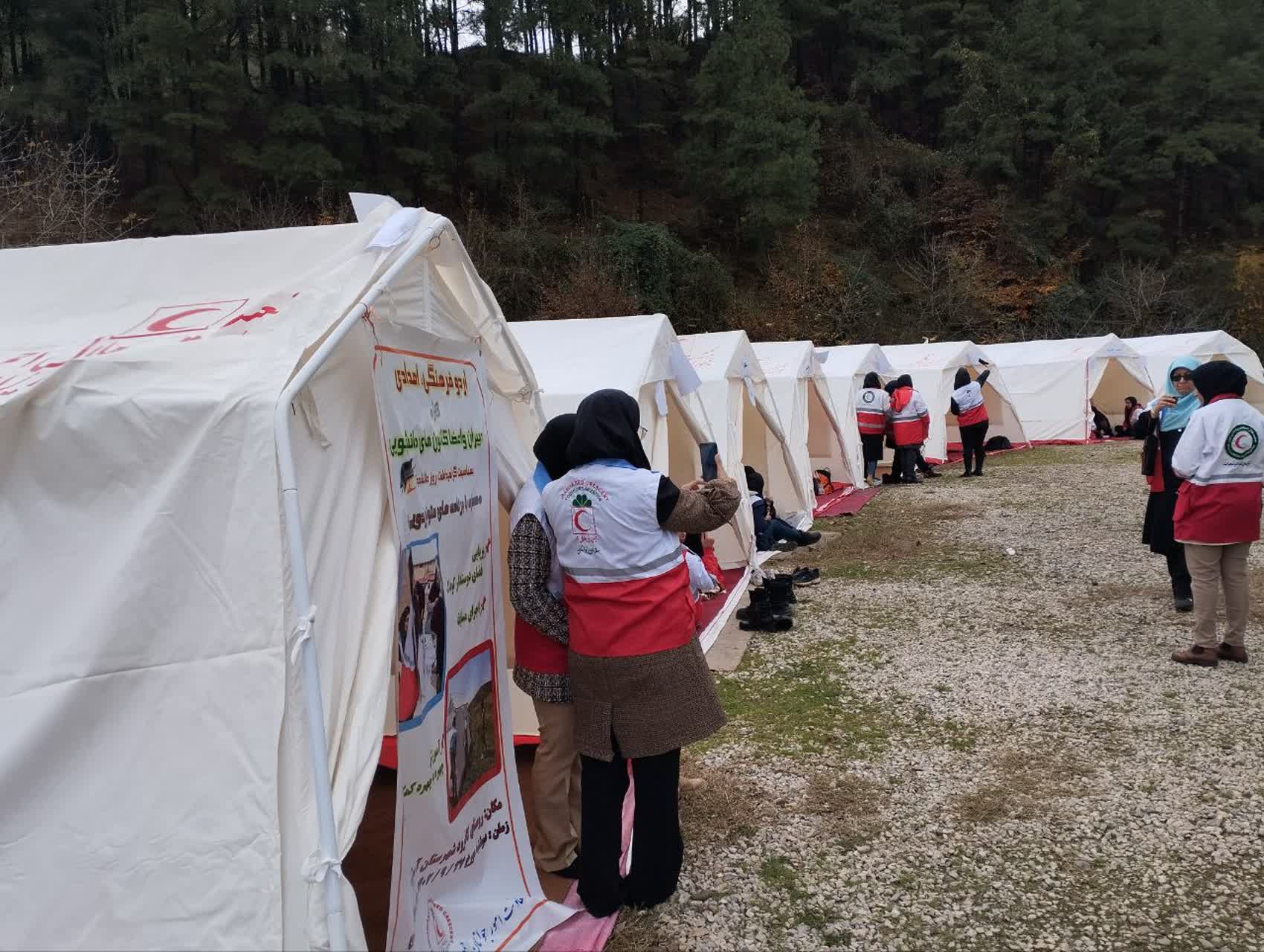 اردوی یکروزه فرهنگی امدادی کانونهای دانشجویی در آستارا برگزار شد