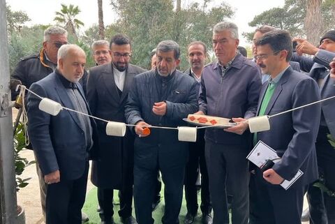 بازدید وزیر میراث فرهنگی از تنها جزیره ایرانی خزر/ موزه ملی ماهیان خاویاری افتتاح شد