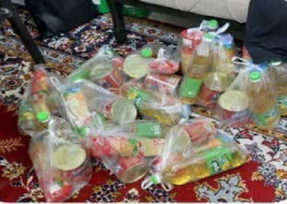 بسته های یلدایی بین نیازمندان نیازمندان توزیع شد