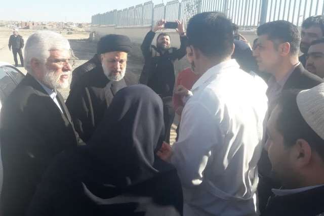 بازدید آیت الله رئیسی از بیمارستان مراوه تپه