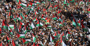تظاهرات همبستگی با مردم فلسطین در چند کشور عربی