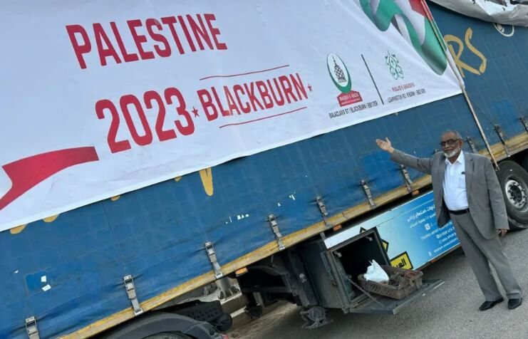 از «بلکبرن» تا «غزه»/ مساجد کمکهای خود را به مرز رفح ارسال کردند