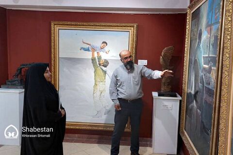 راهیابی آثار چهار هنرمند هنرهای تجسمی به نمایشگاه منطقه ای ایثار