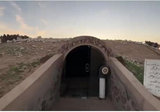فیلم/ ساخت مسجد سنگی در القصیم عربستان