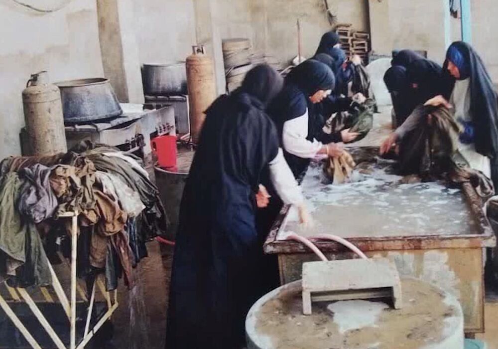 حس مادری خاله حبیبه برای رزمندگان دفاع مقدس