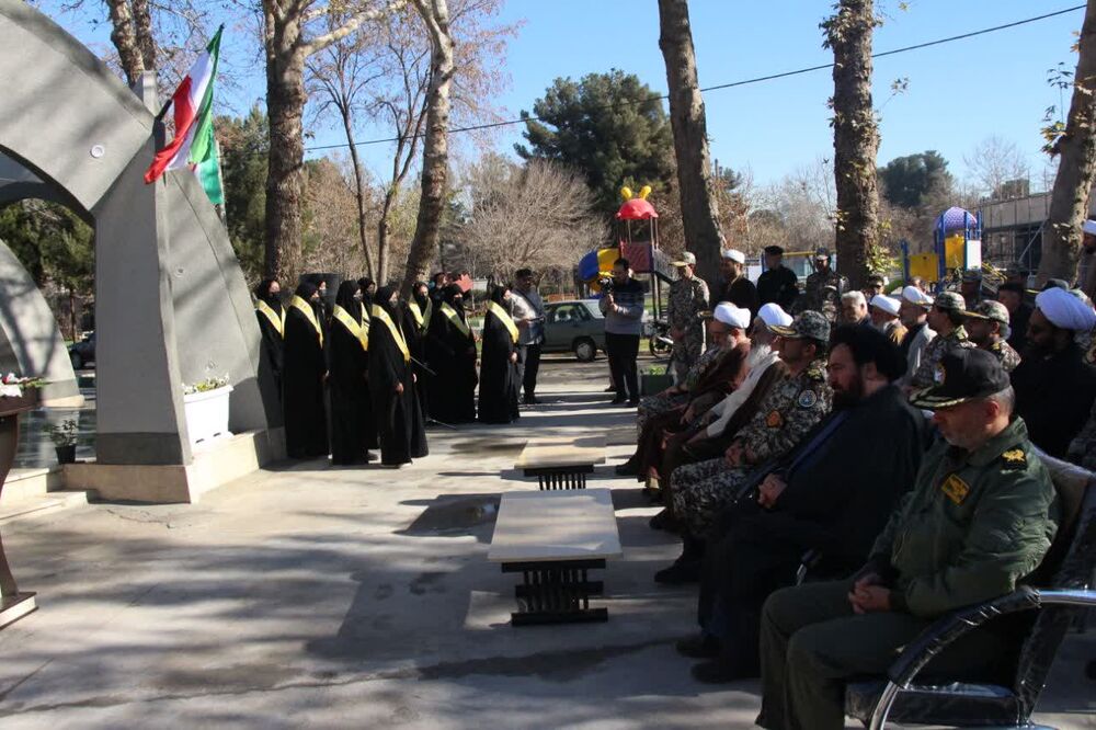 افتتاح یادمان شهید گمنام پدافند هوایی امام رضا(ع) در مشهد