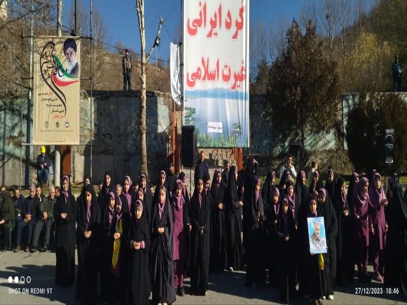 اجتماع بزرگ «کرد ایرانی، غیرت اسلامی» در مریوان