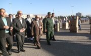 رزمایش اهدای ۸۰۰ سری جهیزیه با حضور رئیس کمیته امداد کشور در کرمان