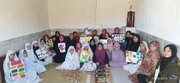 شرکت بچه‌های مسجدی کانون هه‌تاو سروآباد در کلاس‌های احکام و نماز