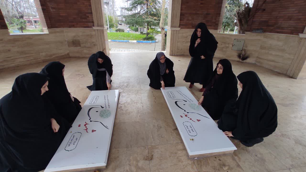 تجدید میثاق با شهدا به مناسبت سالروز تشکیل نهضت سواد آموزی