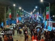 فیلم| غوغای جمعیت در طریق‌الشهداء کرمان