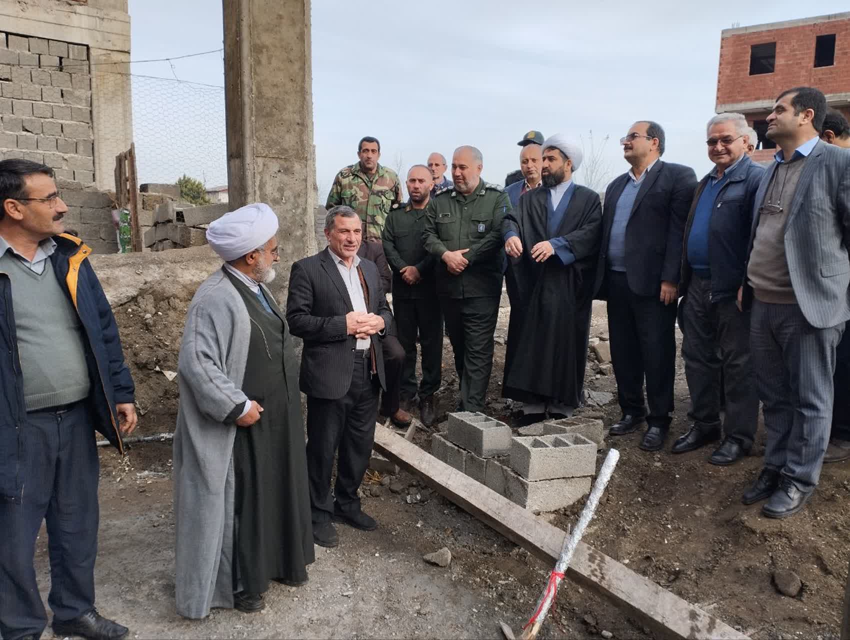 کلنگ بنای جدید مسجد جامع لوندویل به زمین زده شد