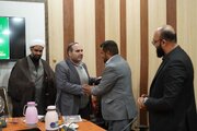 آئین تودیع و معارفه مدیران سابق و جدید ستاد هماهنگی کانون های مساجد جنوب کرمان