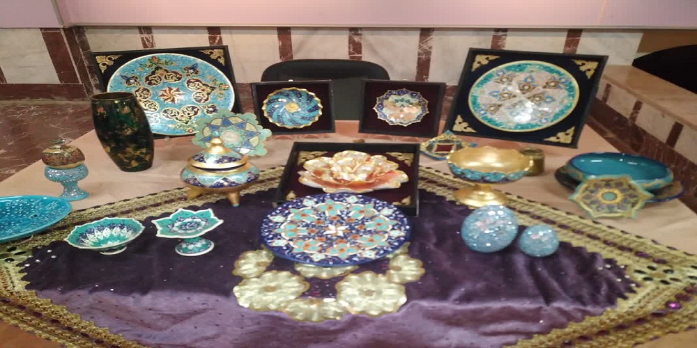 نمایشگاه مشاغل خانگی در شهرستان خوی برپا شد