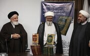 مراسم رونمایی از کتاب های «المیزان فی الاداره» و «محله فاضله»برگزار شد