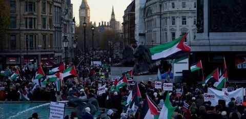 کاهش شدید حمایت مسلمانان از احزاب بریتانیا به دلیل جنگ غزه