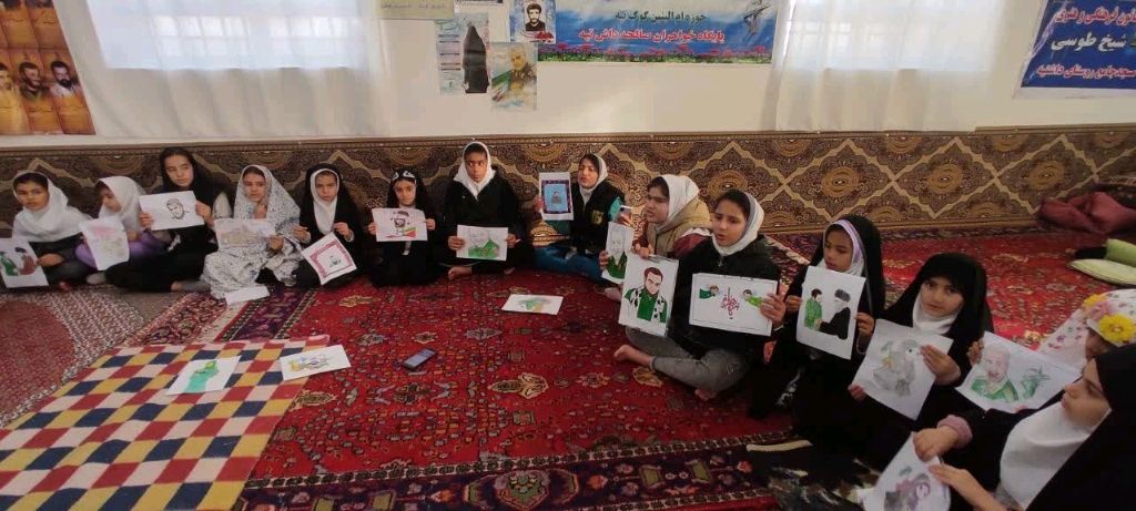 بچههای مسجدی آذربایجان غربی غرق در ماتم کرمان