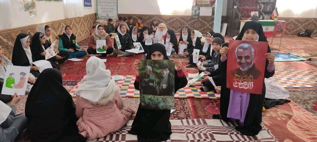 بچههای مسجدی آذربایجان غربی غرق در ماتم کرمان