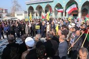 تجمع مردم گرگان در محکومیت حادثه تروریستی کرمان+ عکس