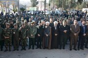 اجتماع مردم خرم آباد در محکومیت اقدام تروریستی دشمنان در گلزار شهدای کرمان