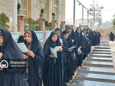 فیلم| صف زائران سردار دلها یک روز پس از حادثه تروریستی مسیر گلزار شهدا