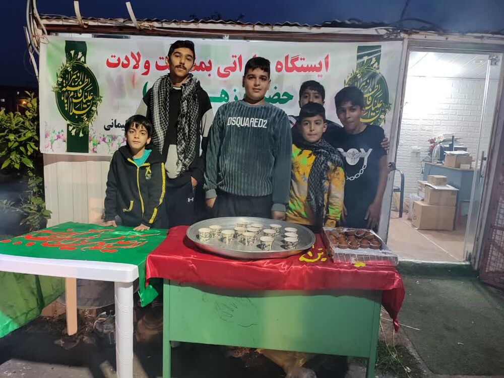 روی خط خبر| ایستگاه صلواتی بچه های مسجد امام هادی(ع) نکا