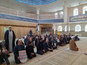 نمازگزاران کامیاران حادثه تروریستی کرمان را محکوم کردند
