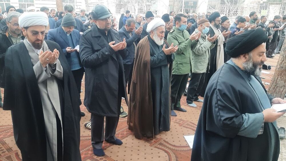 اقامه نماز باران در مساجد خراسان رضوی