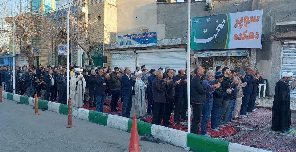 اقامه نماز باران در مساجد خراسان رضوی