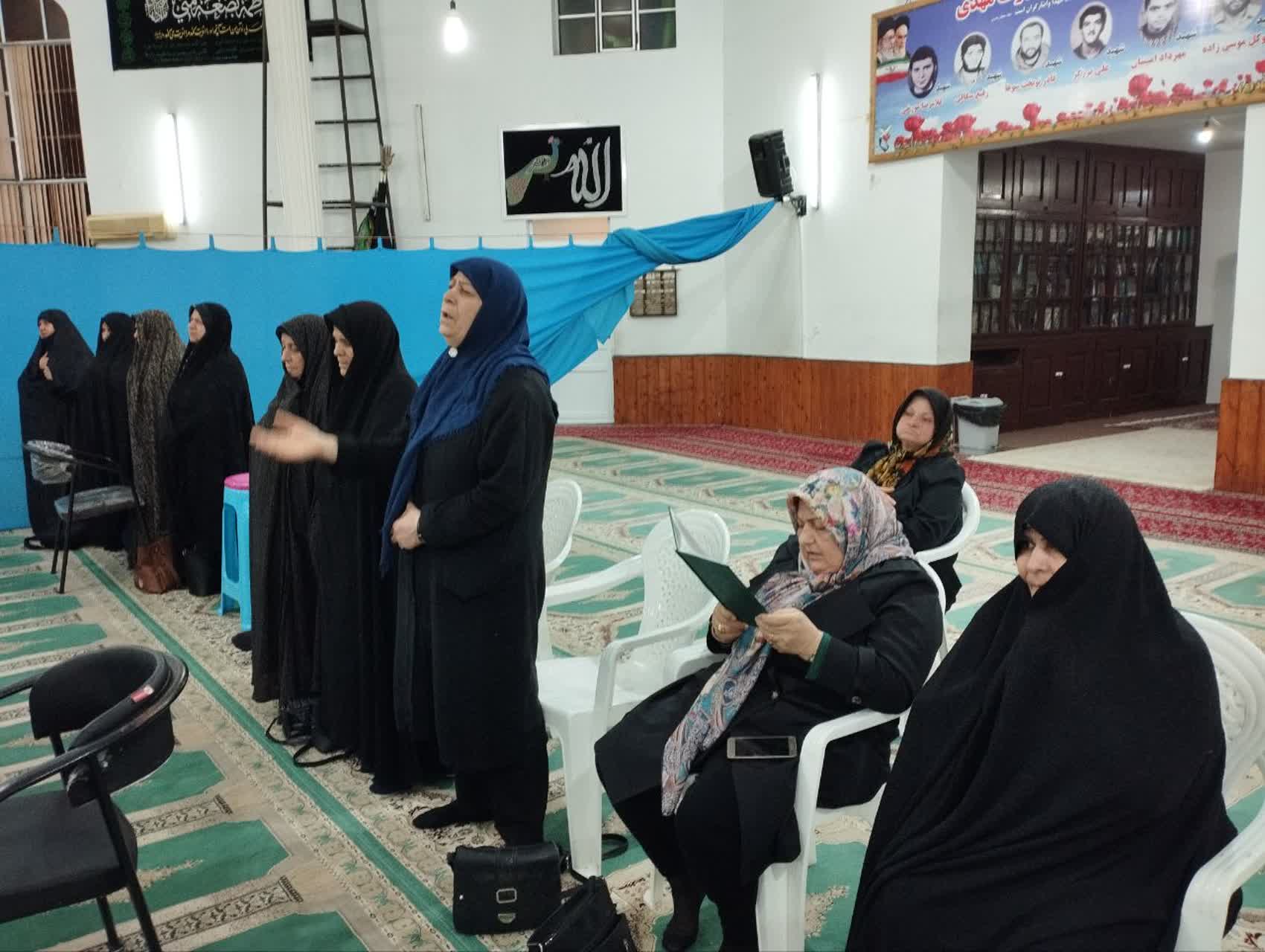 مراسم گرامیداشت شهدای حادثه تروریستی کرمان در آستارا برگزار شد