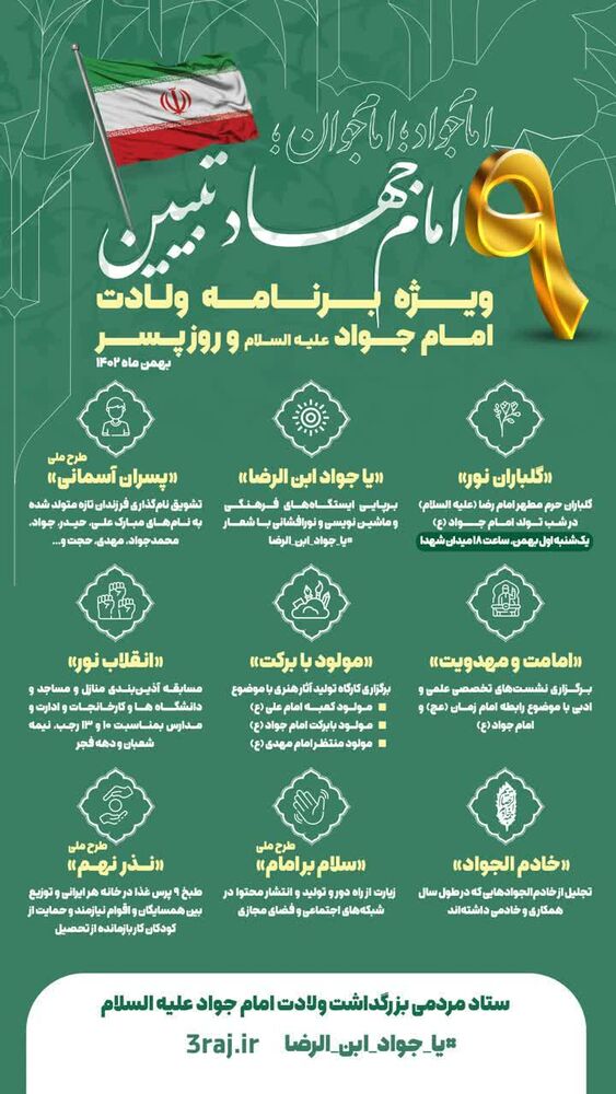 اجرای طرح ملی «امام جواد(ع)، امام جوان، امام جهاد تبیین» به همت بچههای مسجد