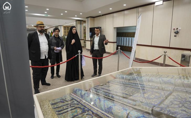 زیارت جمعی از پژوهشگران شیعه شده از حرم امام علی(ع)