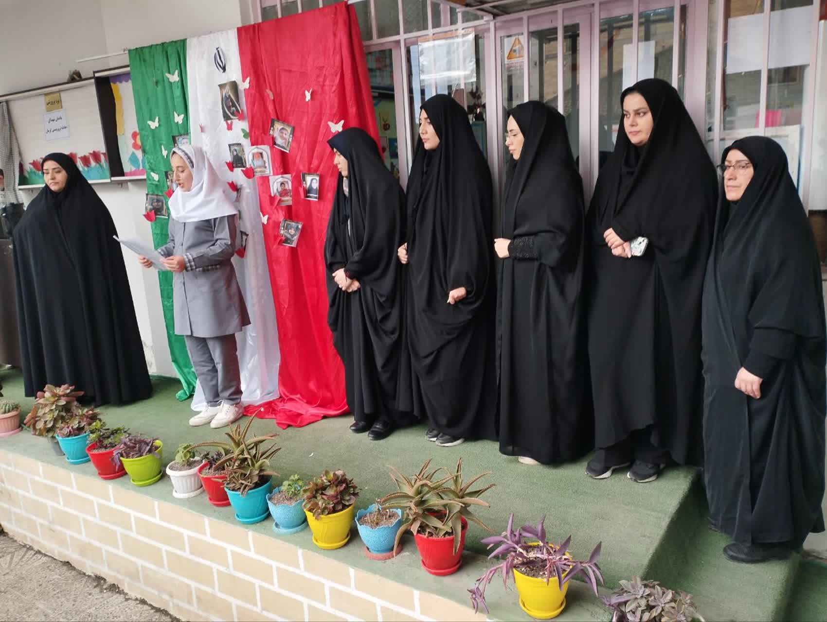 یاد و خاطره دانشآموزان شهید دیار کریمان در آستارا گرامی داشته شد