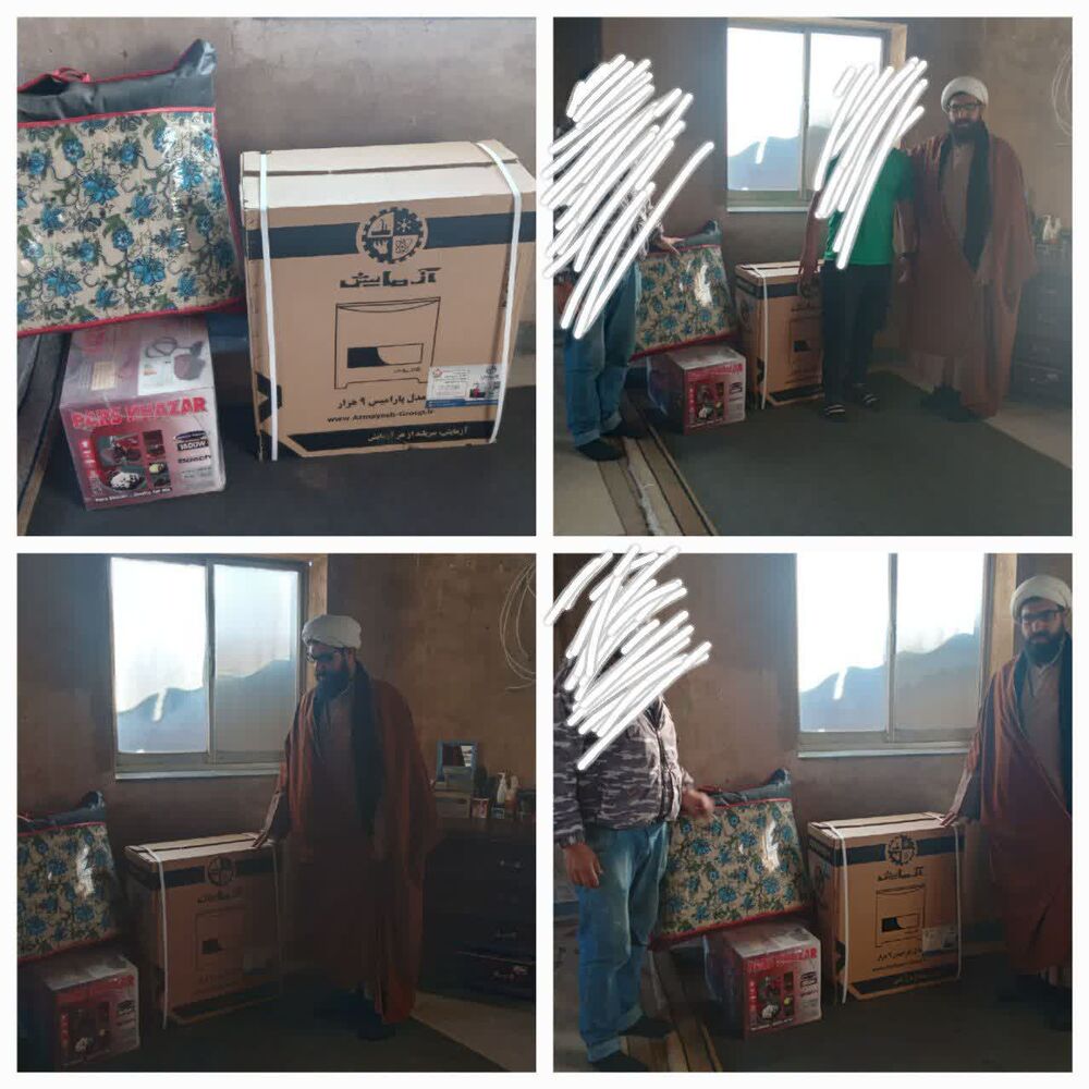 زوج جوان نکایی به همت بچه های مسجد امام جعفرصادق(ع) روانه خانه بخت شدند