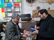 بازدید مدیرکل فرهنگ و ارشاد اسلامی کردستان از کارگاه دف سازی درسنندج